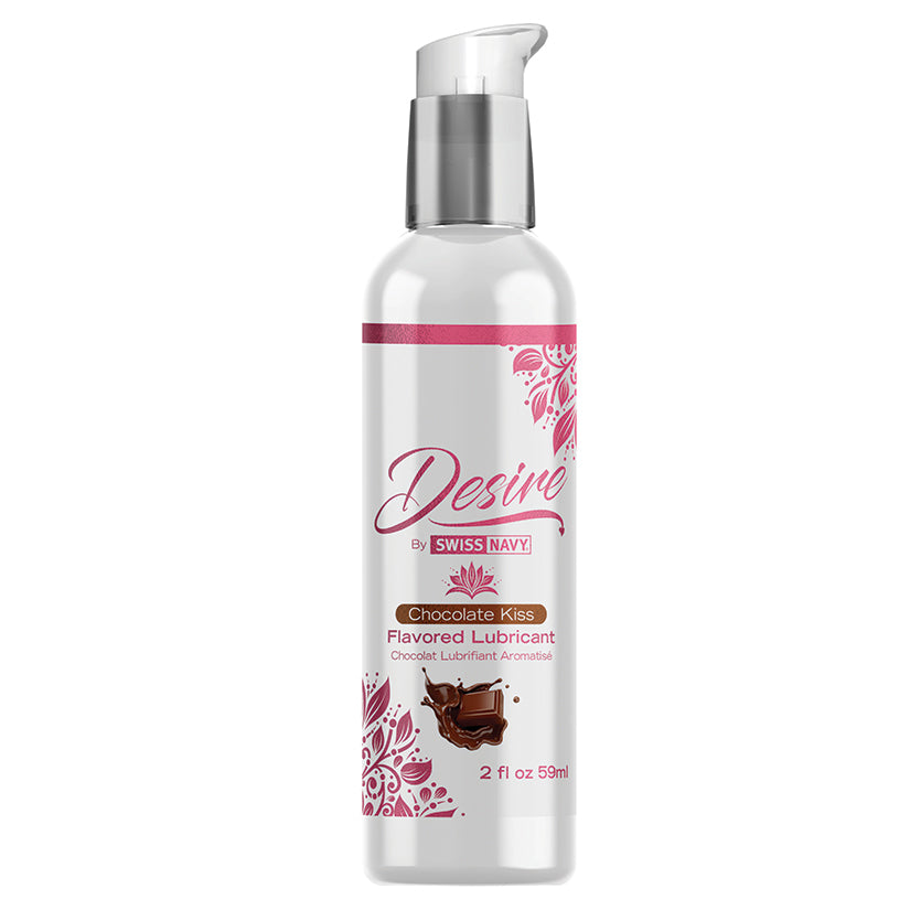 Desire By Swiss Navy Chocolate Kiss Flavored Lubricant 2oz luvinglubes