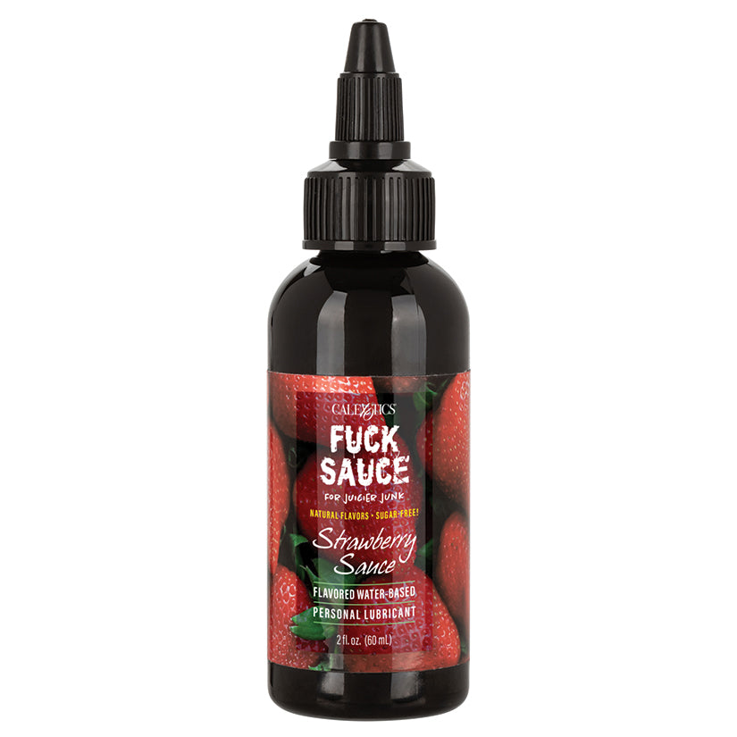 Fuck Sauce Water-Based Lubricant-Strawberry 2oz luvinglubes