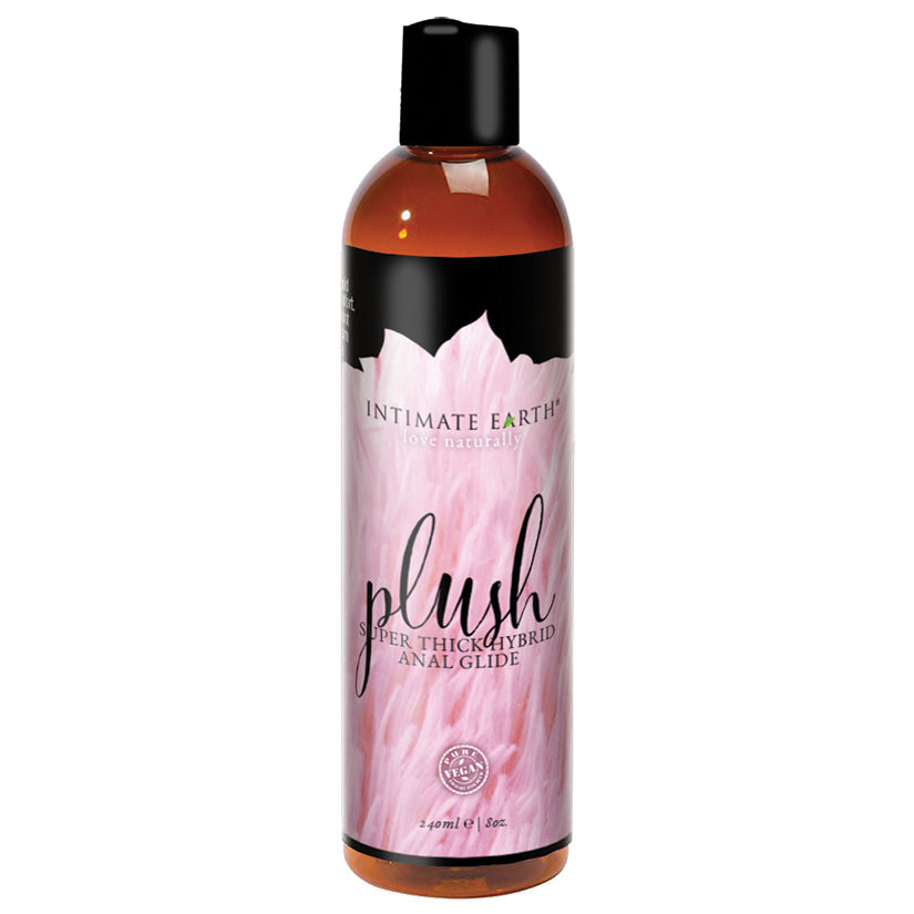 Intimate Earth Plush Super Thick Anal Hybrid Glide 8oz luvinglubes