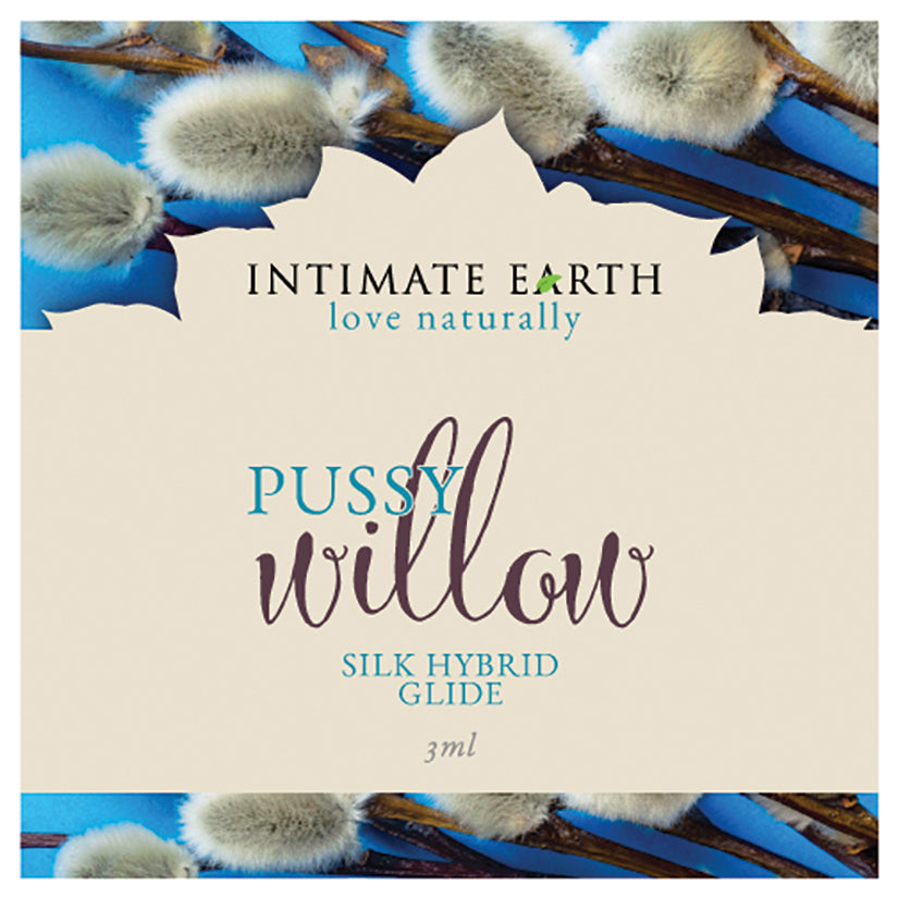 Intimate Earth Pussy Willow Silk Hybrid Glide 3ml Foil luvinglubes
