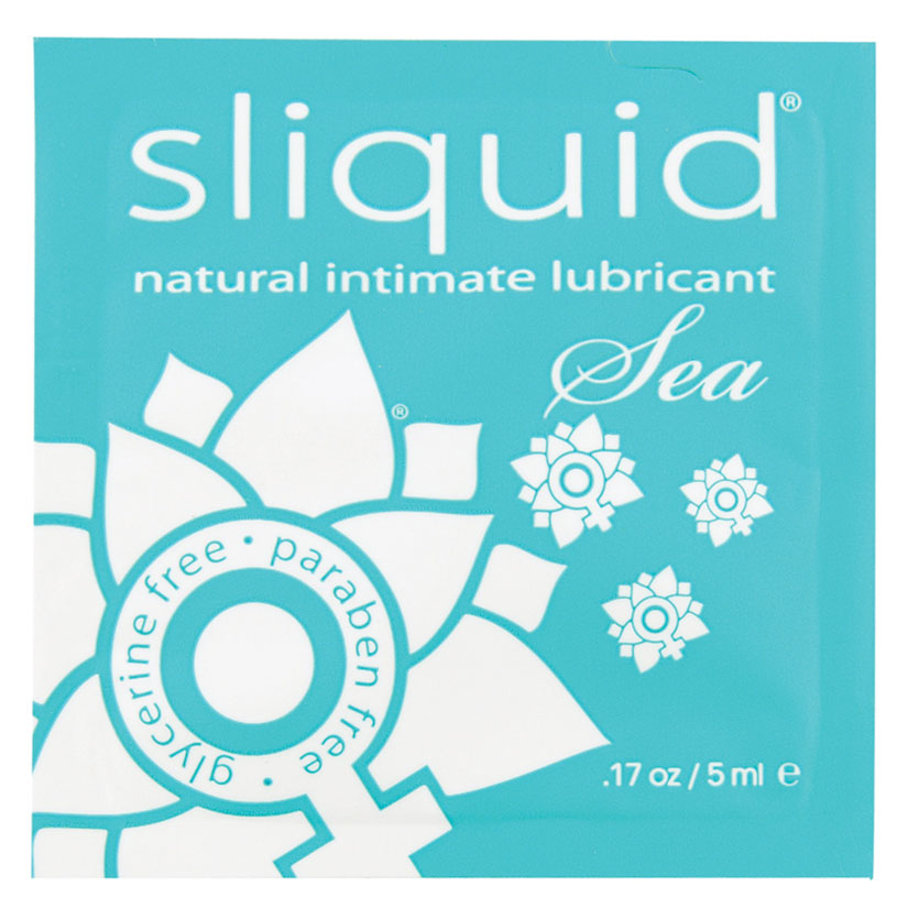 Sliquid Sea Carrageenan H2o Foil Packet .17oz luvinglubes