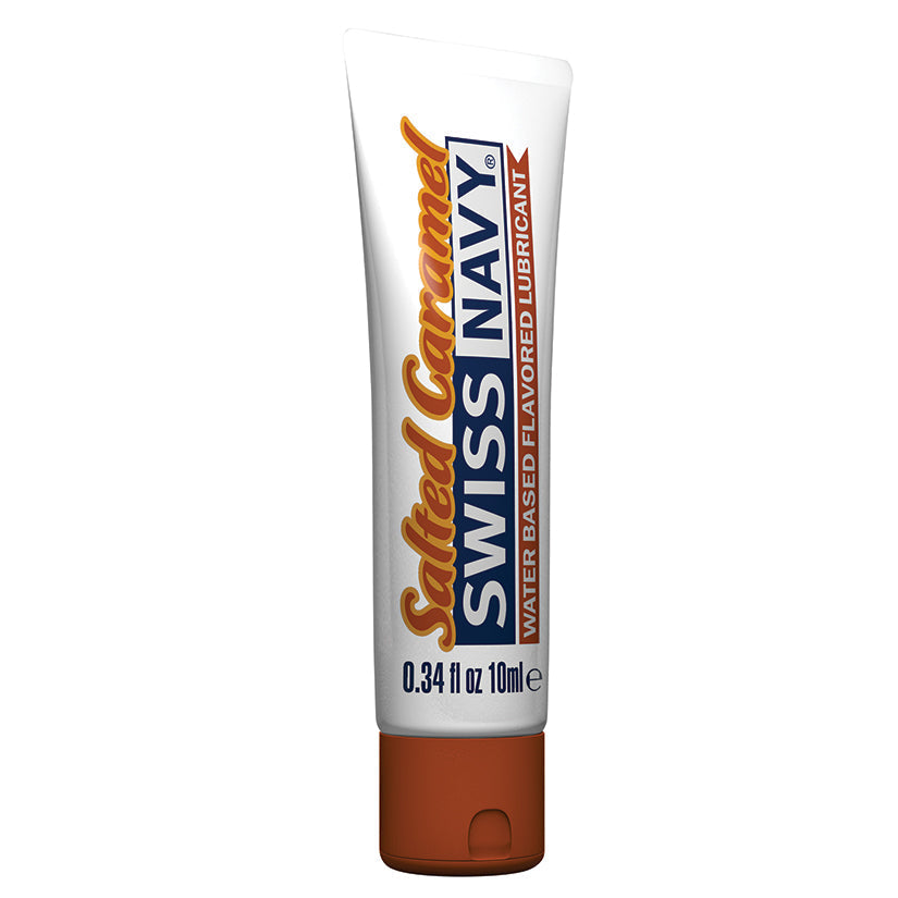 Swiss Navy Flavored Lubricant Salted Caramel 10ml luvinglubes