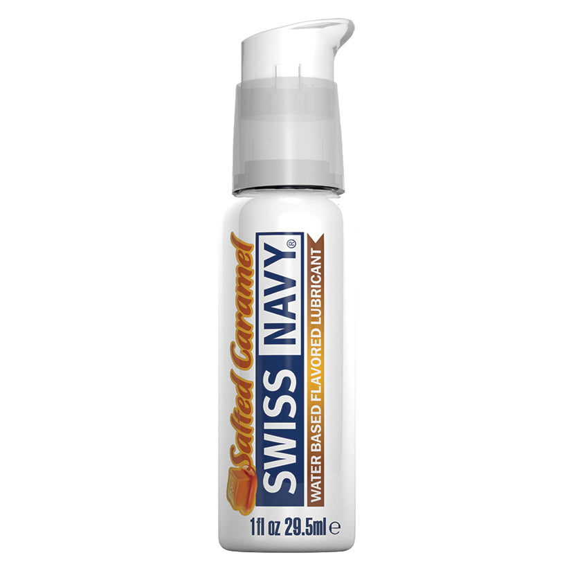 Swiss Navy Flavored Lubricant Salted Caramel 1oz luvinglubes