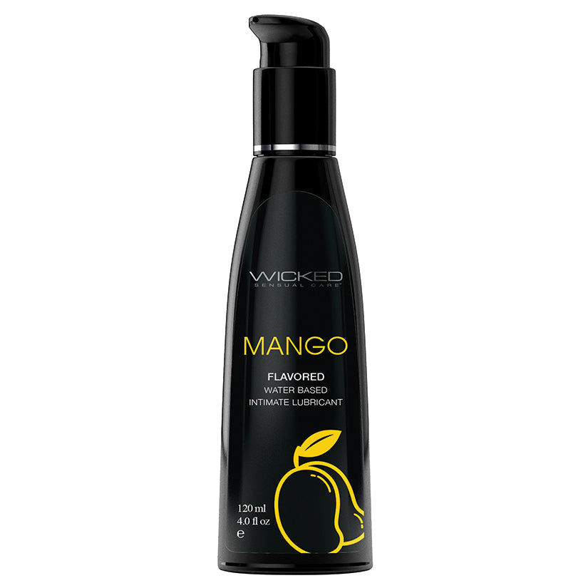 Wicked Aqua Flavored Lube-Mango 4oz luvinglubes